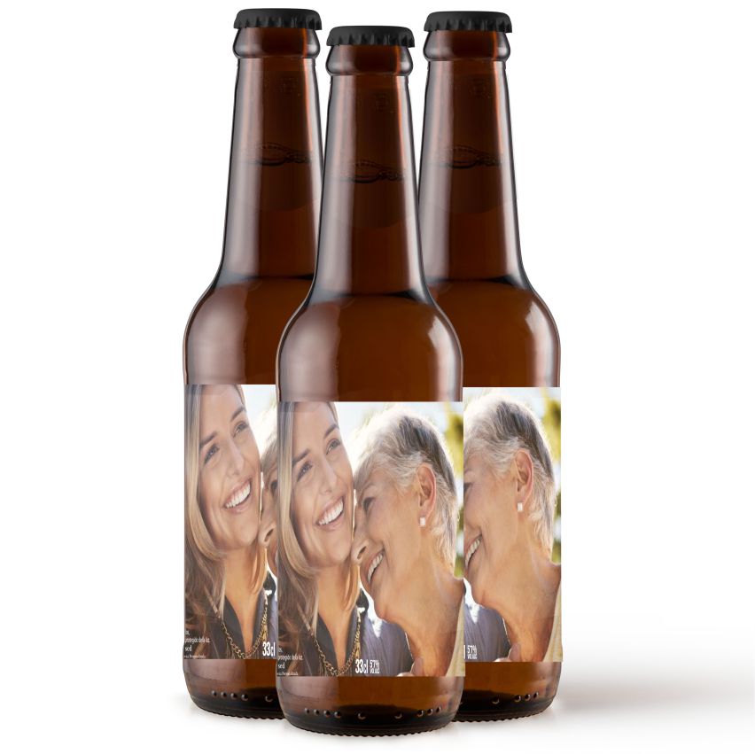 Mamá | Etiqueta Personalizada Día De La Madre – Pack de Cervezas - Imagen 3