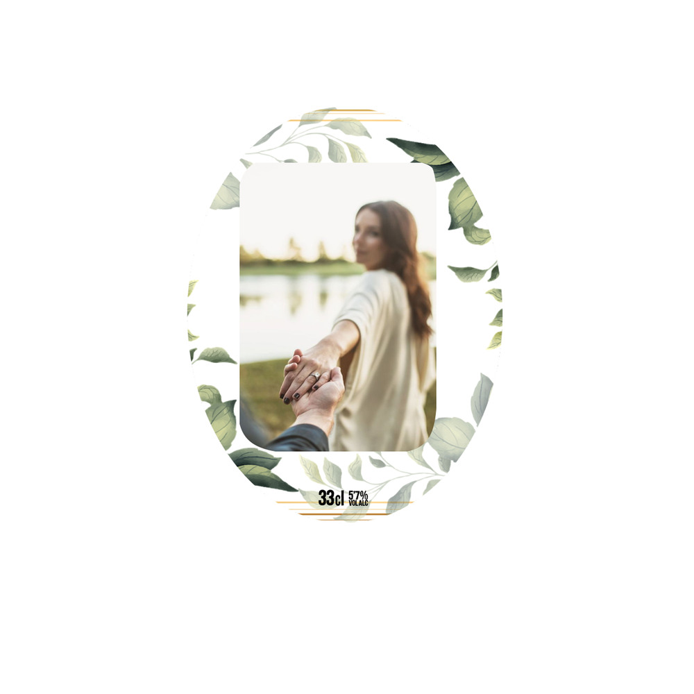 Unamos Caminos | Etiqueta Personalizada San Valentín – Pack de Cervezas - Imagen 2